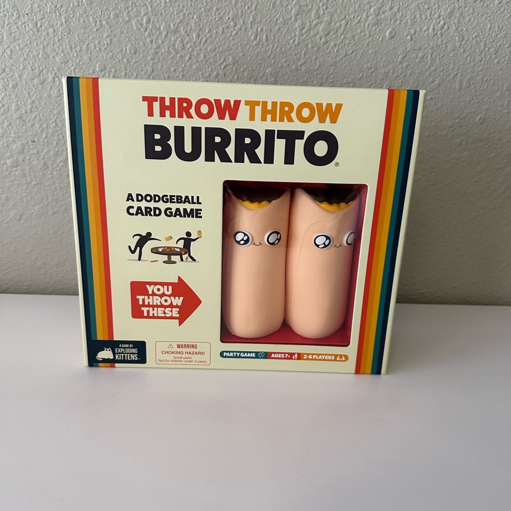 Throw Throw Burrito Dodgeball Card Game